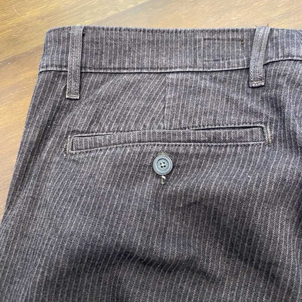 AG Adriano Goldschmied Men's 33 Marshall Slim Trouser Corduroy Pants Brown - Picture 11 of 15